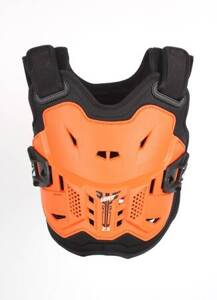 LEATT (2023/2024) OSŁONA KLATKI PIERSIOWEJ (BUZER) CHEST PROTECTOR 2.5 KIDS ORANGE/BLACK KOLOR POMARAŃCZOWY/CZARNY (4-7 LAT, 110-134 cm)