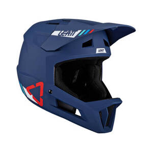 LEATT (NOWOŚĆ 2024) KASK ROWEROWY MTB GRAVITY 1.0 V24 HELMET BLUE KOLOR GRANATOWY ROZMAIR XXL (63-64 cm)