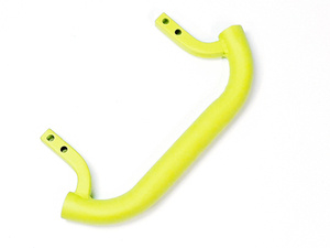 Bright green rear armrest assembly