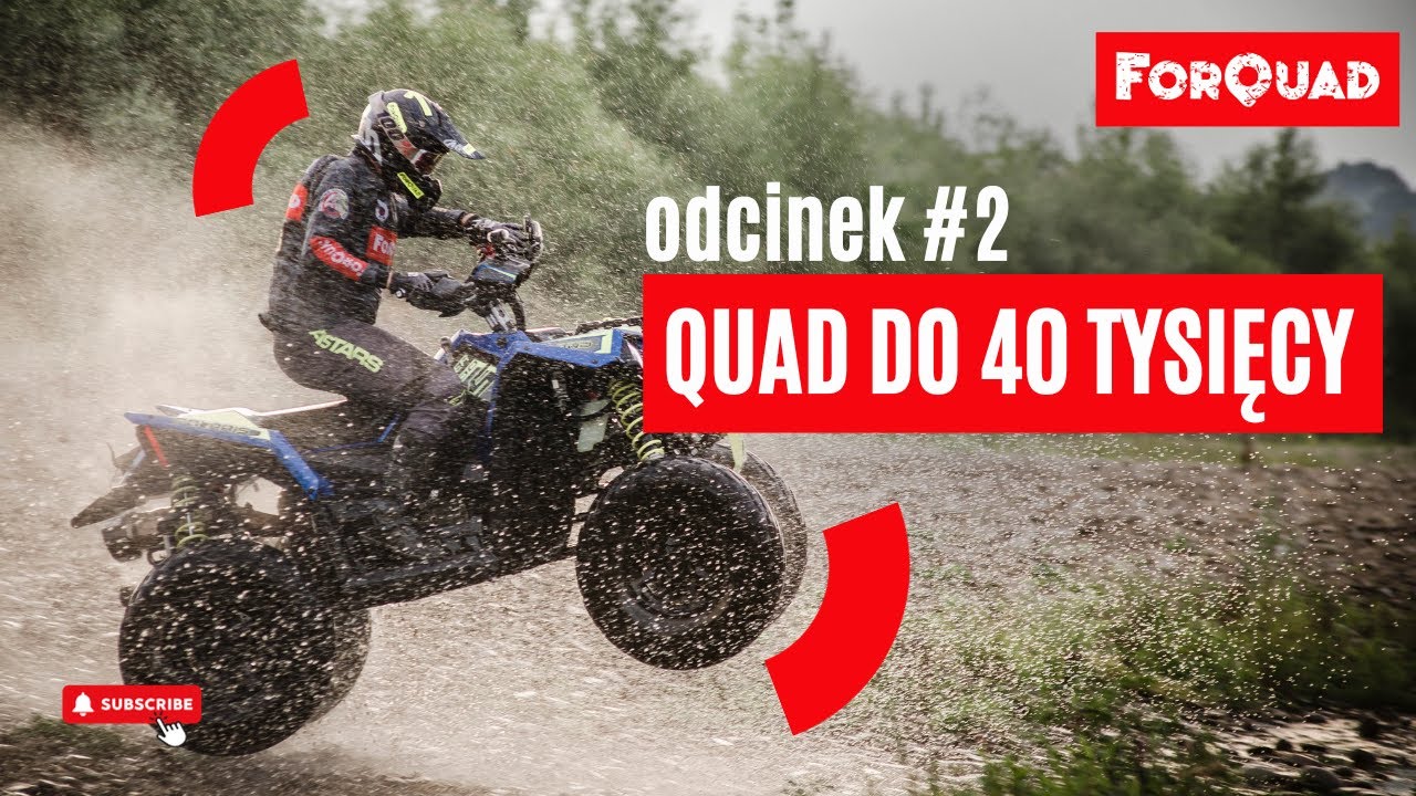 Quady do 40 tysięcy! Przegląd quadów sportowych i przeprawowych!