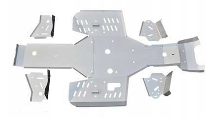 OSŁONY SPODU ALUMINIOWE SUZUKI KINGQUAD 750