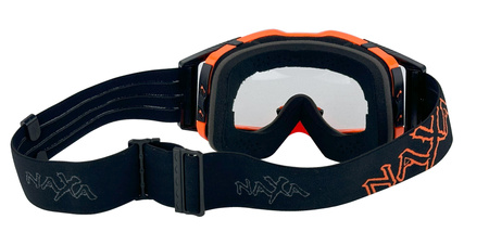 GOGLE PREMIUM NAXA E POMARAŃCZOWE FLUO