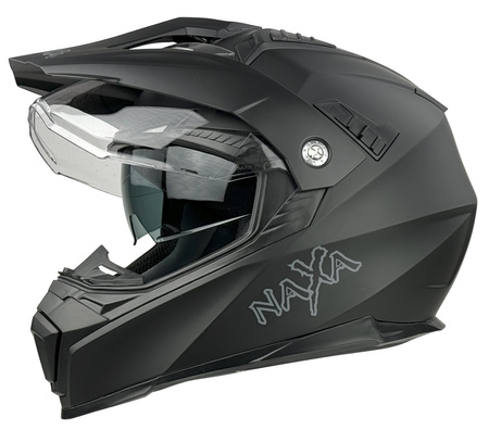 KASK CROSS ENDURO NAXA CZARNY ROZMIAR L 