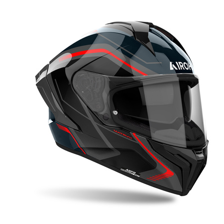 KASK AIROH MATRYX WIDE RED GLOSS M