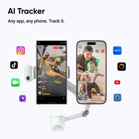 Insta360 Flow 2 Pro AI Tracker Bundle (biały)