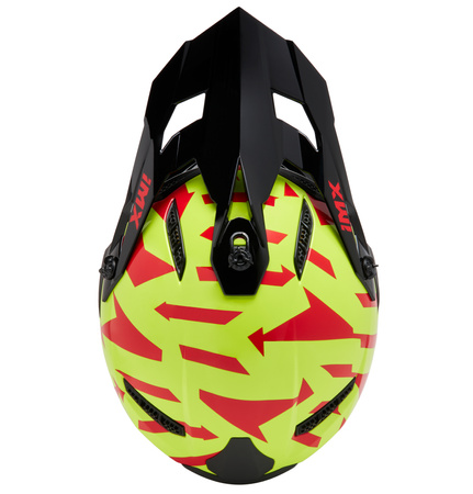 KASK IMX FMX-02 BLACK/FLUO YELLOW/BLUE/FLUO RED GLOSS GRAPHIC M