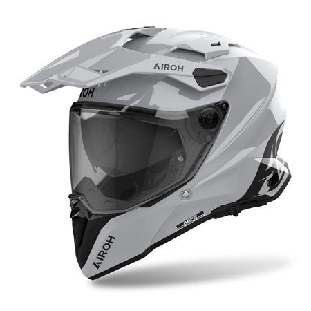 KASK AIROH COMMANDER 2 COLOR CEMENT GREY GLOSS S
