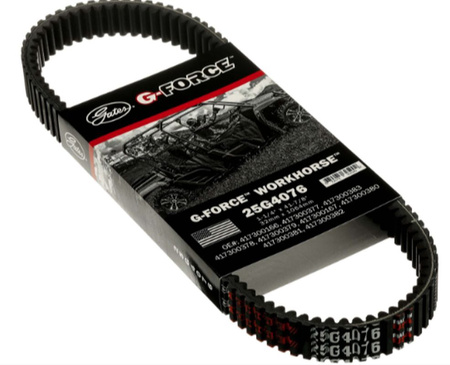 GATES PASEK NAPĘDOWY ATV G-FORCE (1065x32x13,6MM) POLARIS ACE 570 '15-'17, POLARIS 325 M1400 '15-'16, RANGER/RANDER CREW 500/570 '14-'20, RANGER ETX 325 '15-'16 (25G4076) (ZASTĘPUJE 9823-01039 ORAZ 9827-01109)