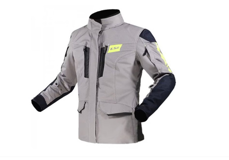 KURTKA LS2 ROZMIAR S METROPOLIS SZARA FLUO LADY