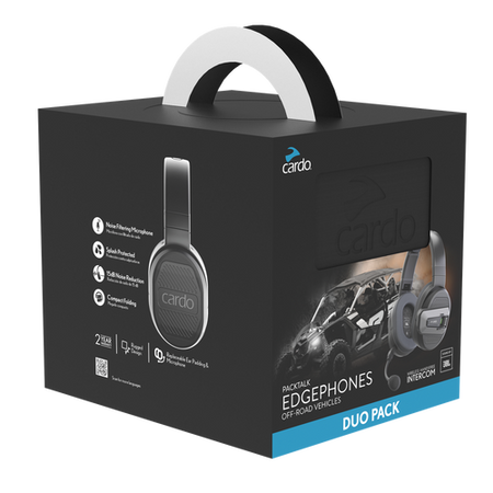 ZESTAW INTERKOMY PLUS SŁUCHAWKI CARDO EDGEPHONES ORV DUO