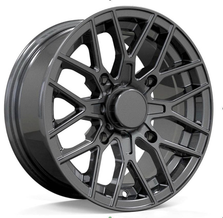 KOMPLET FELG AR104 14X7 4+3 4/156 POLARIS