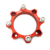 DYSTANSE 2SZT 4/156 50MM 3/8 CZERWONE ANODOWANE POLARIS SPORTSMAN 570 