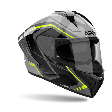 KASK AIROH MATRYX WIDE YELLOW GLOSS M