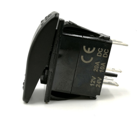 WŁĄCZNIK ŚWIATEŁ LED WORK LIGHTS POJAZDY UTV NIEBIESKIE PODŚWIETLENIE