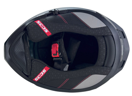 KASK CROSS ENDURO NAXA CZARNY ODPINANY DASZEK ROZMIAR XXL 