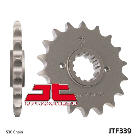 JT ZĘBATKA PRZEDNIA 339 16 HONDA VFR 750 86-87, CBX 750F 84-86, VFR 800 '02-'14 (JTF339.16) (ŁAŃC. 530)