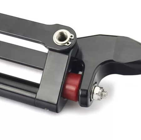 KIEROWNICA Z AMORTYZATOREM FLEXX SYSTEM CZARNA 22MM