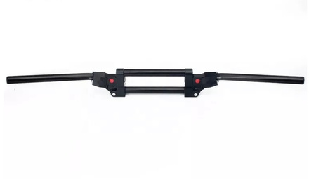 KIEROWNICA ANTYWIBRACYJNA Z ELASTOMEREM CZARNA 22MM