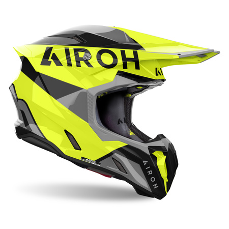KASK AIROH TWIST 3 KING YELLOW GLOSS M