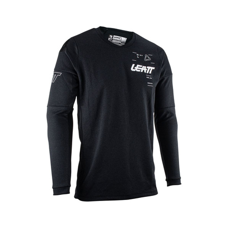 LEATT (2023/2024) KOSZULKA MOTO 4.5 WINDBLOCK JERSEY BLACK KOLOR CZARNY ROZMIAR S
