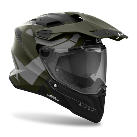 KASK AIROH COMMANDER 2 REVEAL MILITARY GREEN MATT L