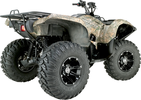 KOMPLET FELG MOOSE RACING 14X7 4/136 4+3 CZARNE BENDA REDSTONE R2 550