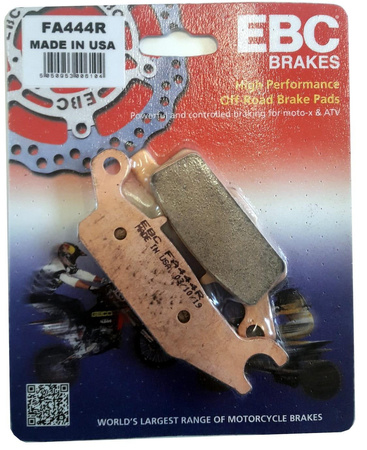 KLOCKI HAMULCOWE EBC FA444R  YAMAHA GRIZZLY 550 700