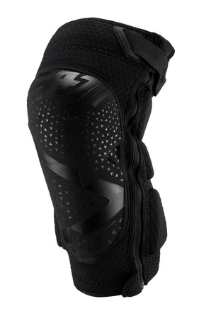 LEATT (2023/2024) NAKOLANNIKI OCHRANIACZE KOLAN 3DF 5.0 ZIP KNEE GUARD BLACK KOLOR CZARNY ROZMIAR S/M