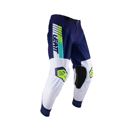LEATT (2023) SPODNIE MOTO 4.5 PANT BLUE KOLOR GRANATOWY/BIAŁY ROZMIAR XL