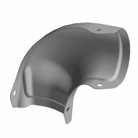 OSŁONA TERMICZNA KOLEKTORA WYDECHOWEGO PRZÓD DOLNA POLARIS OEM 5266760