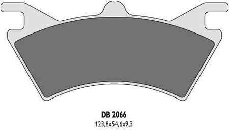 DELTA BRAKING KLOCKI HAMULCOWE KH313 POLARIS 6X6 - ZASTĘPUJĄ DB2066QD-D ORAZ DB2066MX-D