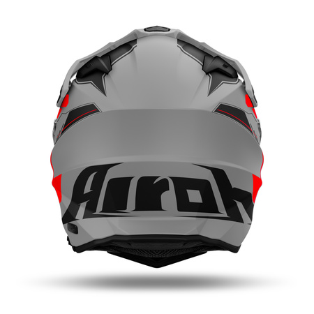 KASK AIROH COMMANDER 2 REVEAL RED FLUO MATT M