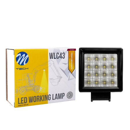 PANEL LAMPA LED 45W 10-32V 2500LM 110X60X142MM