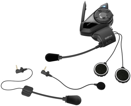  DWA ZESTAWY SENA INTERKOM MOTOCYKLOWY 30K MESH 2.0 BLUETOOTH 4.1 DO 2000M Z GŁOŚNIKAMI HD SPEAKERS I UNIWERSALNYM ZESTAWEM MIKROFONÓW 