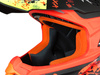 ﻿KASK CROSS ENDURO QUAD NAXA POMARAŃCZOWO-ŻÓŁTY ROZMIAR L 