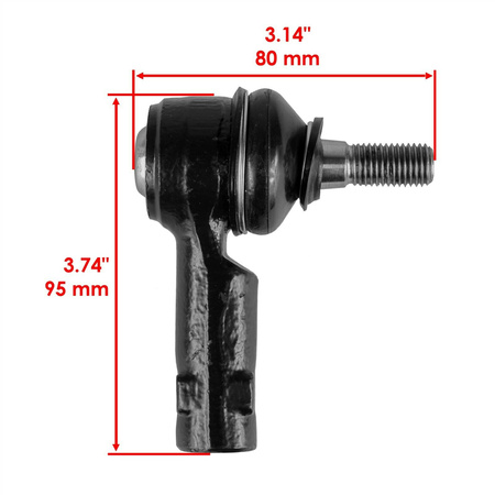 KOŃCÓWKI DRĄŻKA KIEROWNICZEGO POLARIS RZR 900 1000 7061234