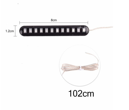 KIERUNKOWSKAZY LED DYNAMICZNE PŁYWAJĄCE 100% WODOSZCZELNE 2 SZT