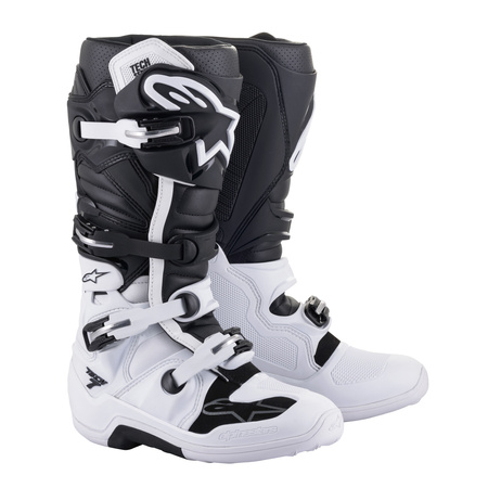 BUTY ALPINESTARS TECH 7 WHITE/BLACK 12 ROZMIAR 46