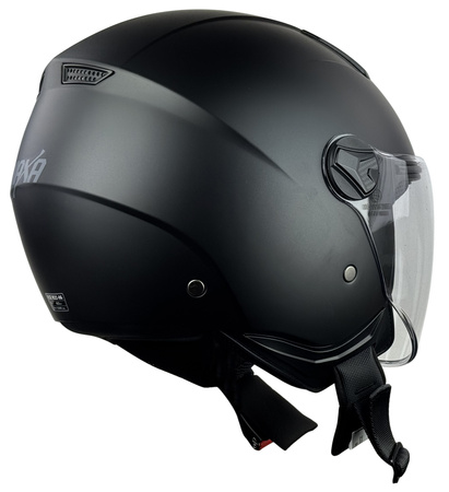 KASK OTWARTY NAXA CZARNY MOTOCYKL QUAD ATV UTV ROZMIAR XXL