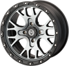 KOMPLET FELG MOOSE RACING 14X7 4/110 5+2 YAMAHA SUZUKI HONDA KAWASAKI