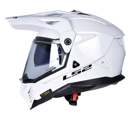 KASK CROSS ENDURO LS2 MX702 BIAŁY ROZMIAR M