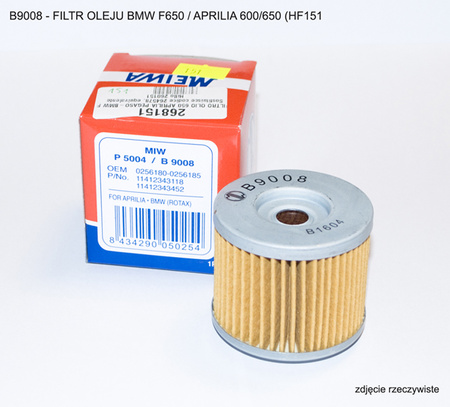 MIW (MEIWA) FILTR OLEJU BMW F650 / APRILIA 600/650 (HF151) (50)