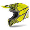 KASK CROSS ENDURO AIROH WRAAP ŻÓŁTO-SZARY L
