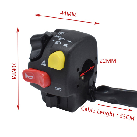 PRZEŁĄCZNIK ZESPOLONY LEWY UNIWERSALNY