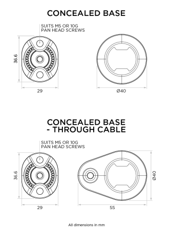MAŁA PODSTAWA QUAD LOCK® 360