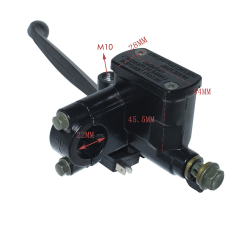 DŹWIGNIA MANETKA LEWA NA KIEROWNICĘ