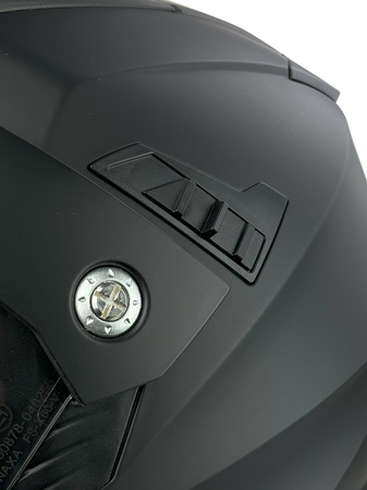 KASK CROSS ENDURO NAXA CZARNY ROZMIAR L 