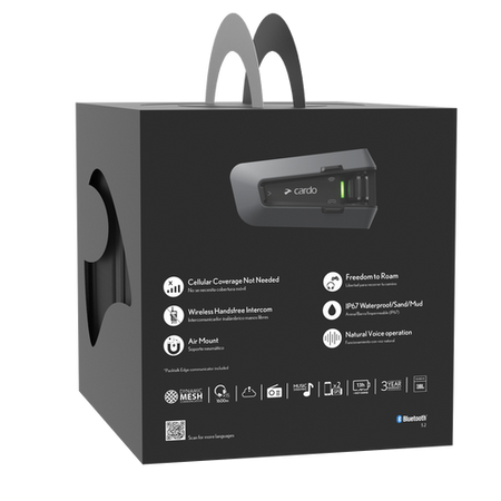 ZESTAW INTERKOMY PLUS SŁUCHAWKI CARDO EDGEPHONES ORV DUO