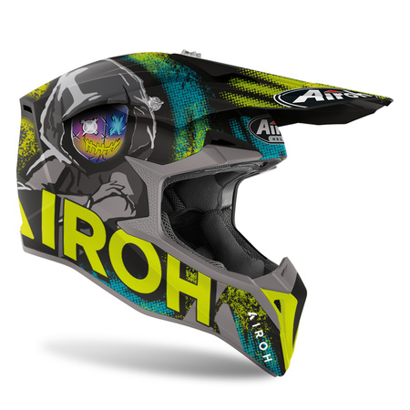 KASK AIROH WRAAP ALIEN YELLOW MATT S