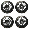 KOMPLET FELG XTP BEADLOCK 14X7 4/156 4+3 POLARIS SPORTSMAN SCRAMBLER RANGER RZR